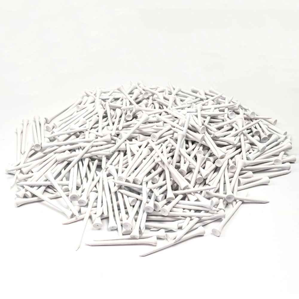 100 Pack Golf Tees White 54/70/83mm for Golf Practising