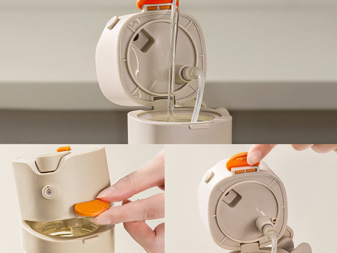 530ml Oil Sprayer Pour Olive Oil Dispenser Glass Spray Bottle Kitchen Oil Mister