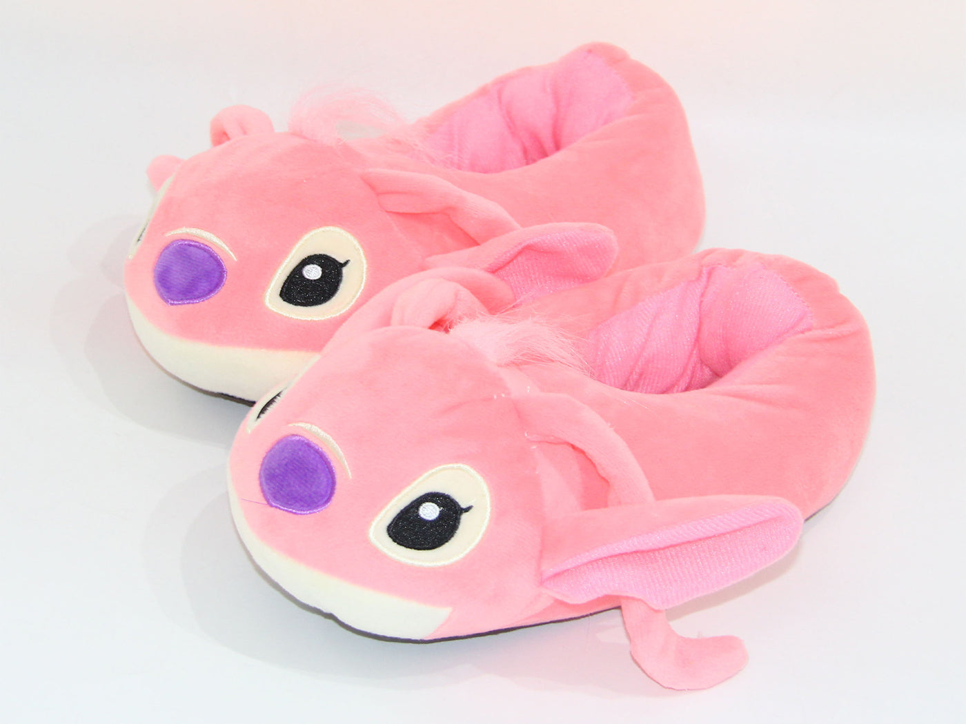 Lilo & Stitch Inspired Cartoon Plush Slippers for Kids