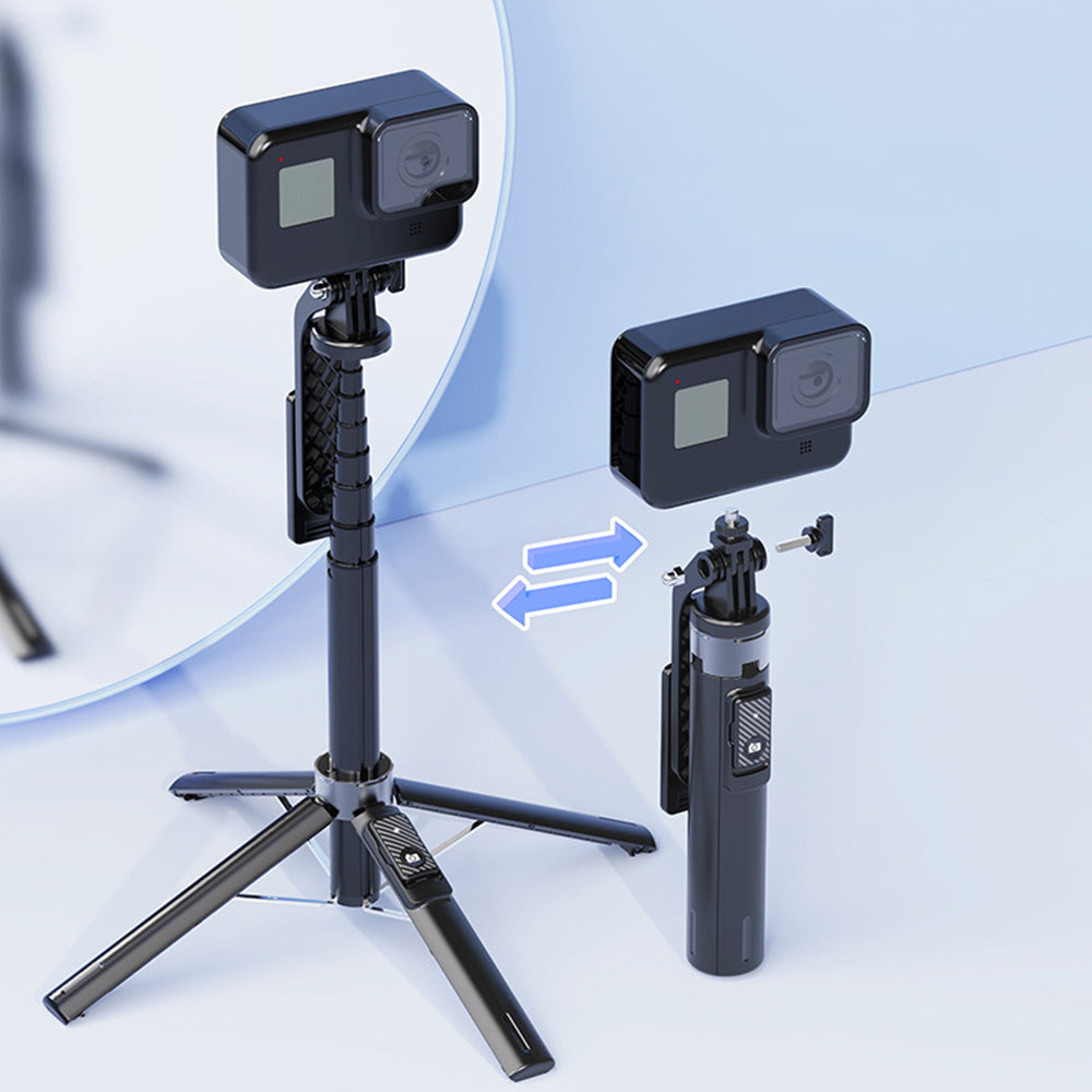 Selfie Stick Tripod with Wireless Remote for Phone Dual Fill Light Bluetooth