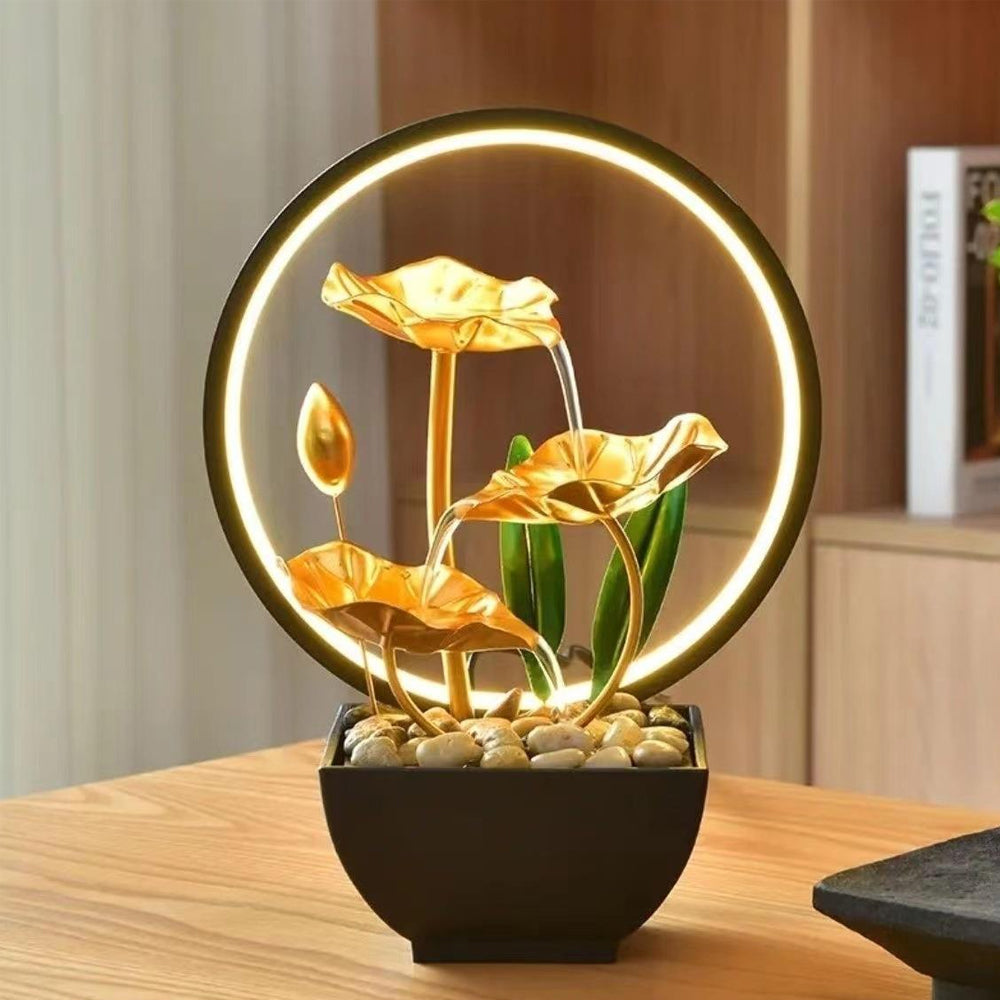 USB Powered Tabletop Fountain Night Light