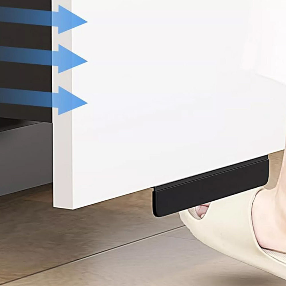 Cabinet Foot Pull For Trash Drawer Touchless Hands Free Design For Full Overlay Cabinet Door