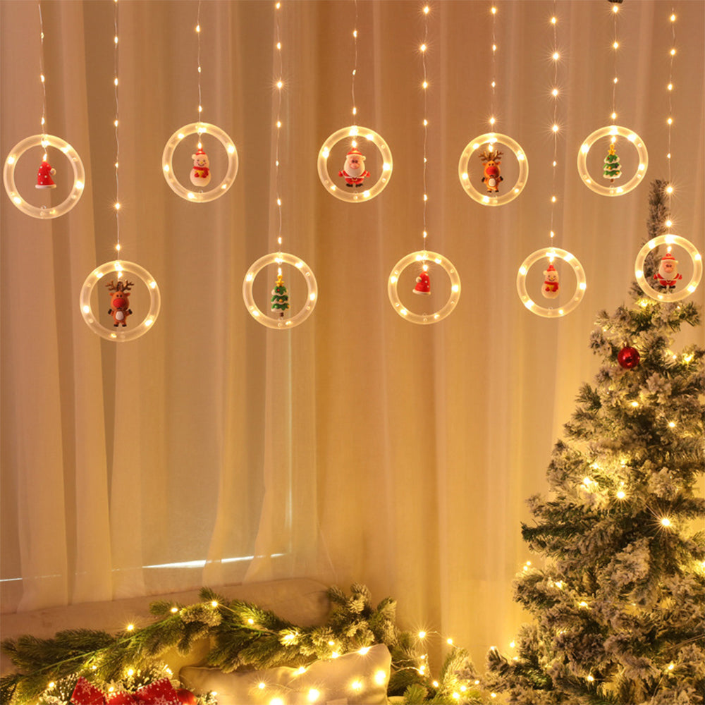 3 Meters USB Powered LED Christmas Decor Round Light Hanging Ornament