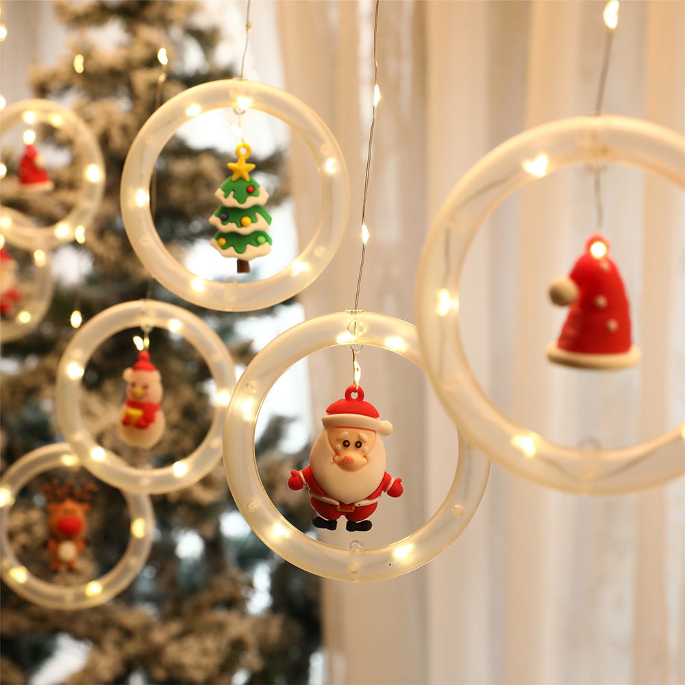 3 Meters USB Powered LED Christmas Decor Round Light Hanging Ornament