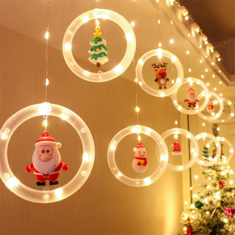 3 Meters USB Powered LED Christmas Decor Round Light Hanging Ornament