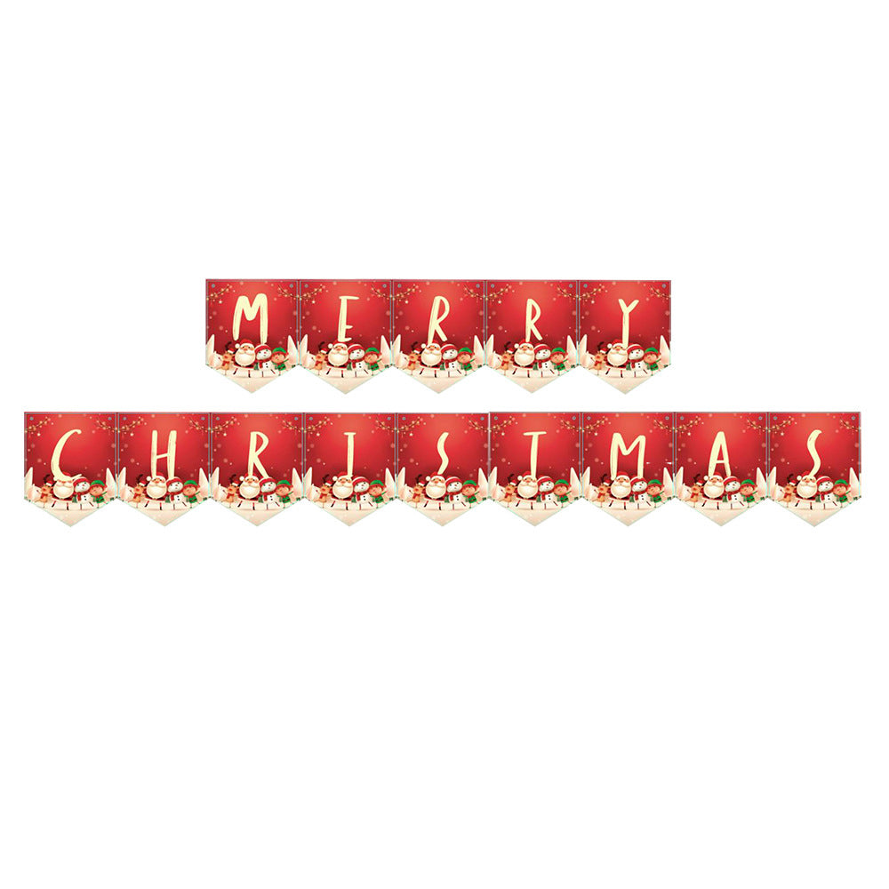 Christmas Paper Cup Plate Fork Tableware Christmas Party Supplies