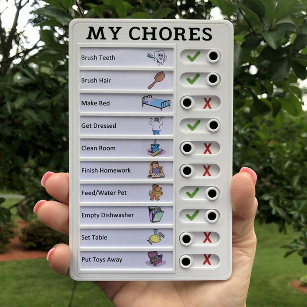 My Chores Chart Memo To Do List Planner Notes Board