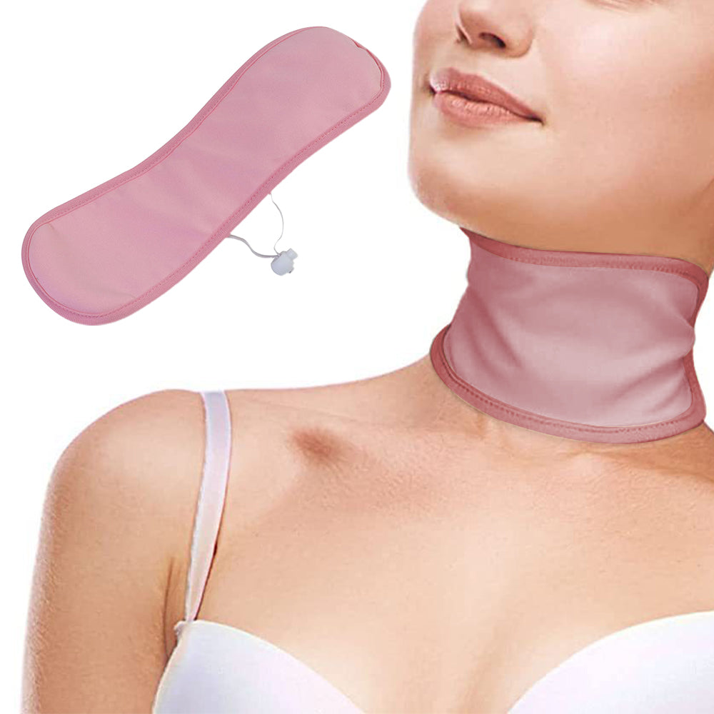 2Pcs Highly Absorbent Flexible Buckle Castor Oil Wrap for Neck
