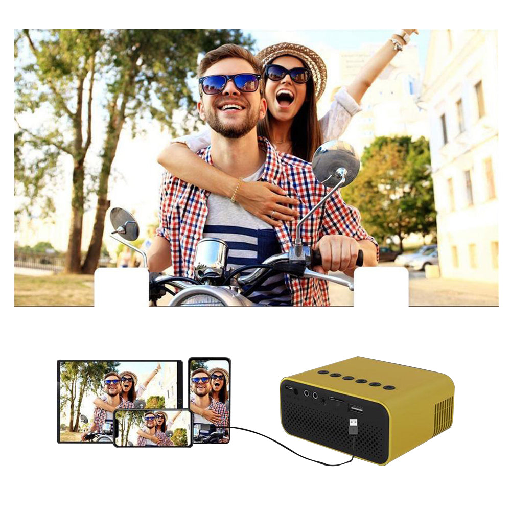 240P Mini Projector Portable Smart Projector Home Cinema Video Projector