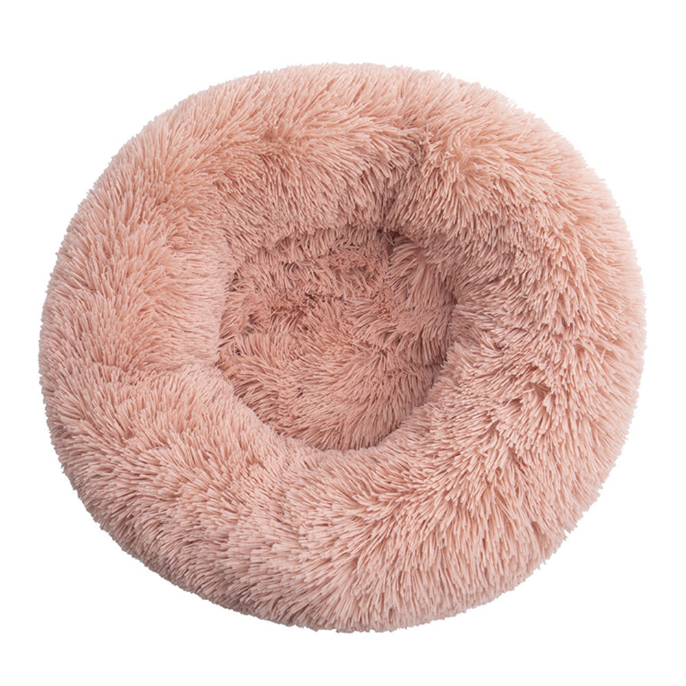 Plush Dog Cat Pet Calming Bed Zipper Cover