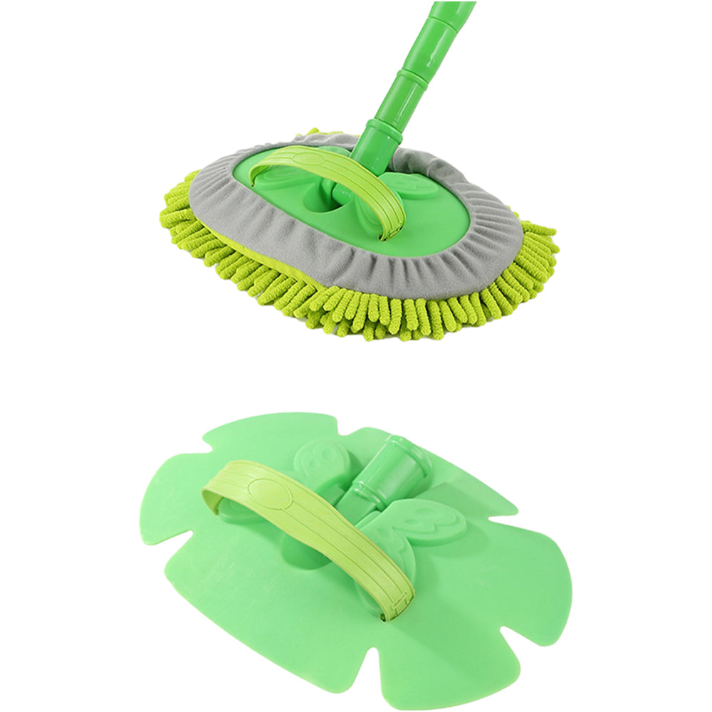 Three-section Telescopic Long Handle Car Cleaning Mop