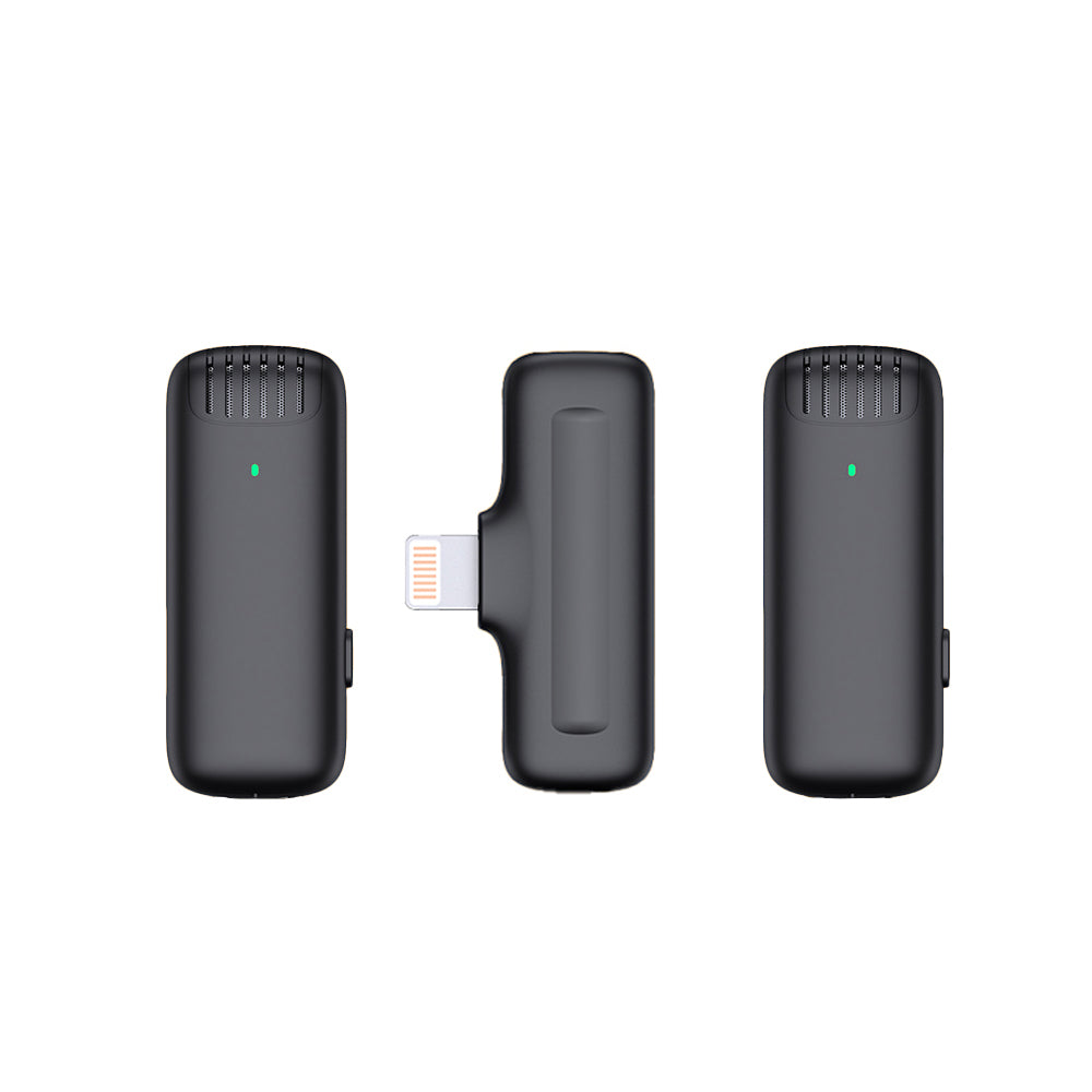 Wireless Lavalier Lapel Microphone with charging case-Type-C