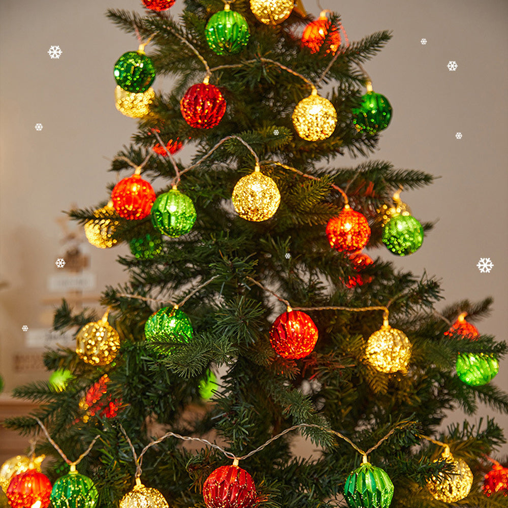 Christmas Ball Fairy String Lights for Christmas Tree Decorations
