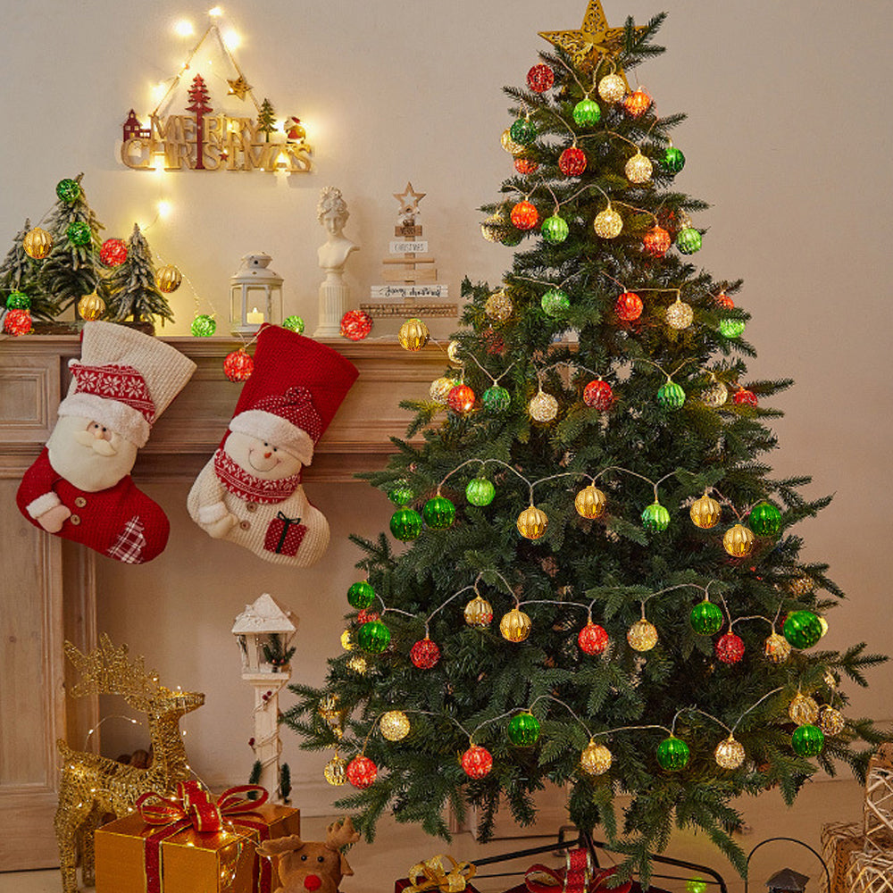 Christmas Ball Fairy String Lights for Christmas Tree Decorations