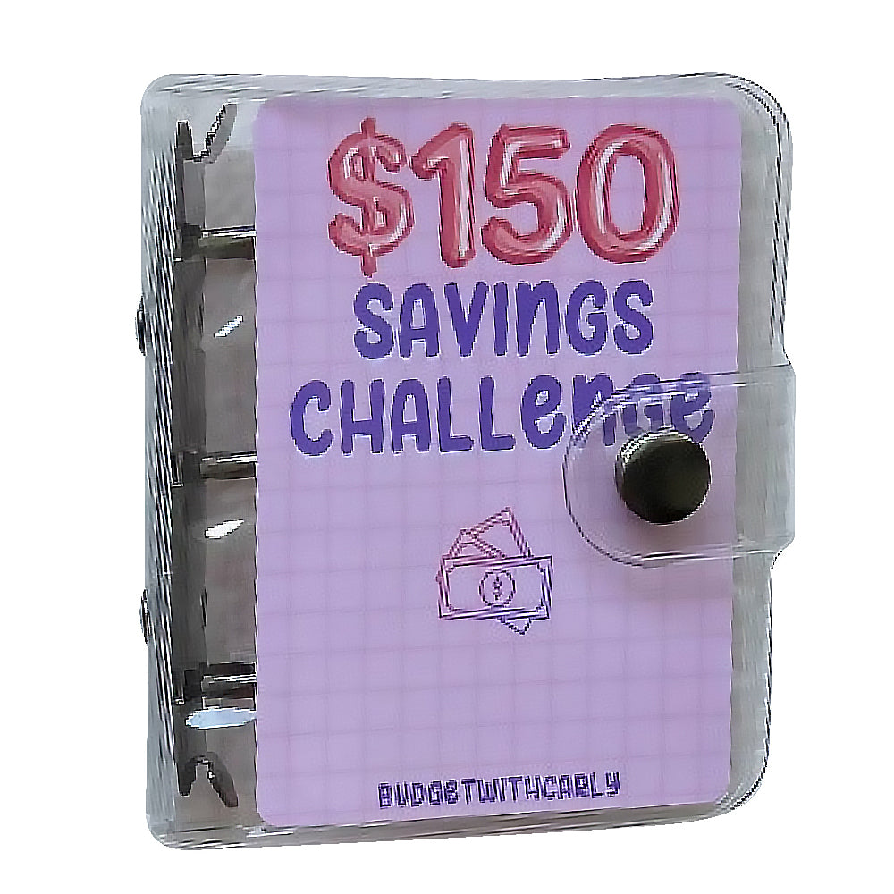 Mini Binder Savings Challenge Budget Binder Envelopes Wallet Planners Book