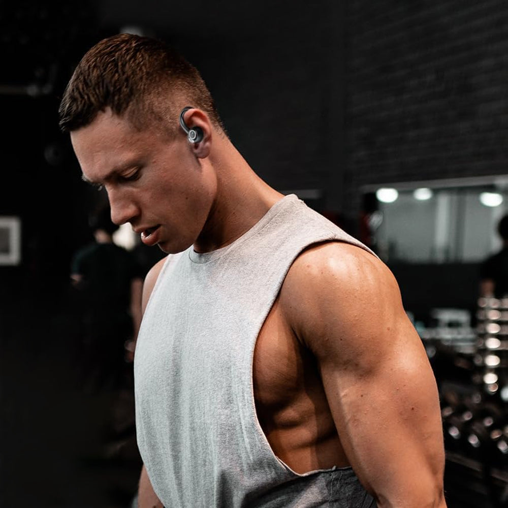 Wireless Earbud Bluetooth 5.3 Sports Headphones with Digital Display