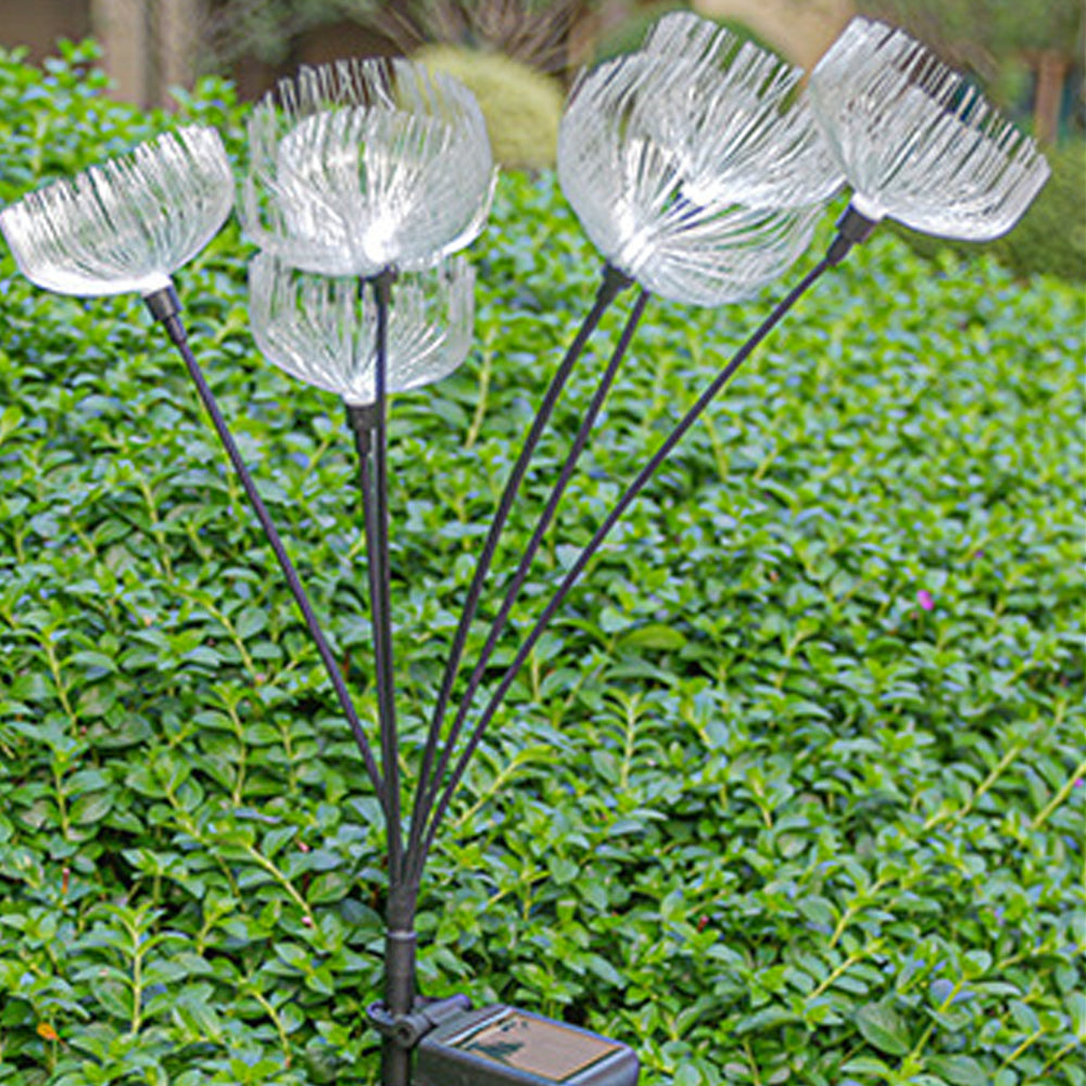 2Pcs 7 Heads Jellyfish Solar Garden Decorative Light