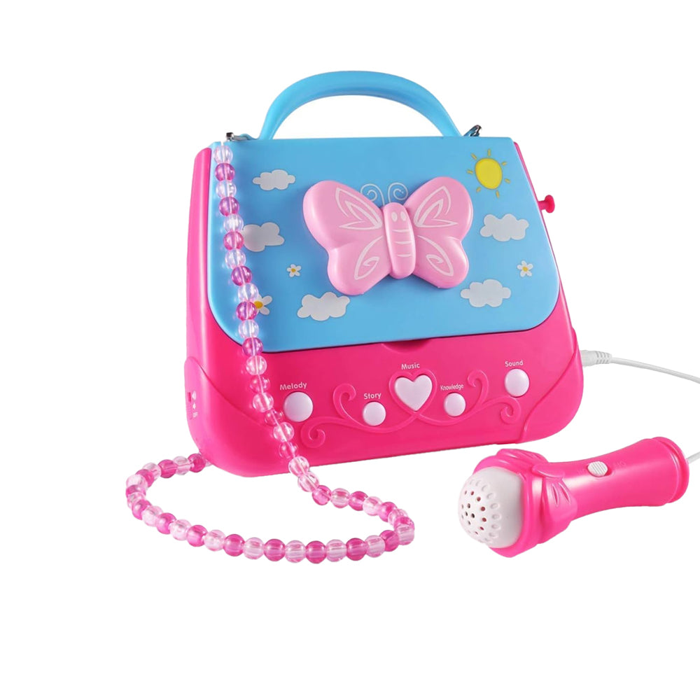 Kids Portable Karaoke Machine Karaoke Player Musical Bag with Microphone
