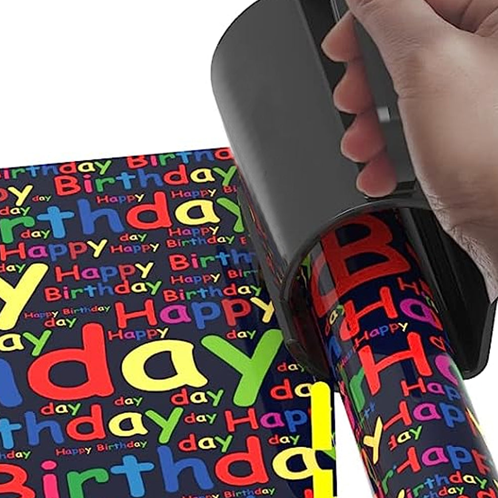 Wrapping Paper Roll Cutter with Handle