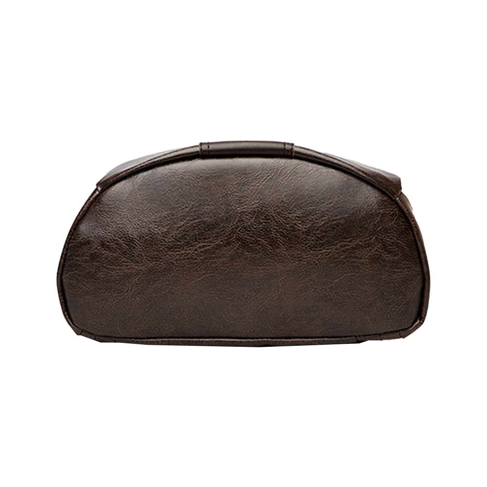 Women PU Leather Anti-theft Travel Backpack