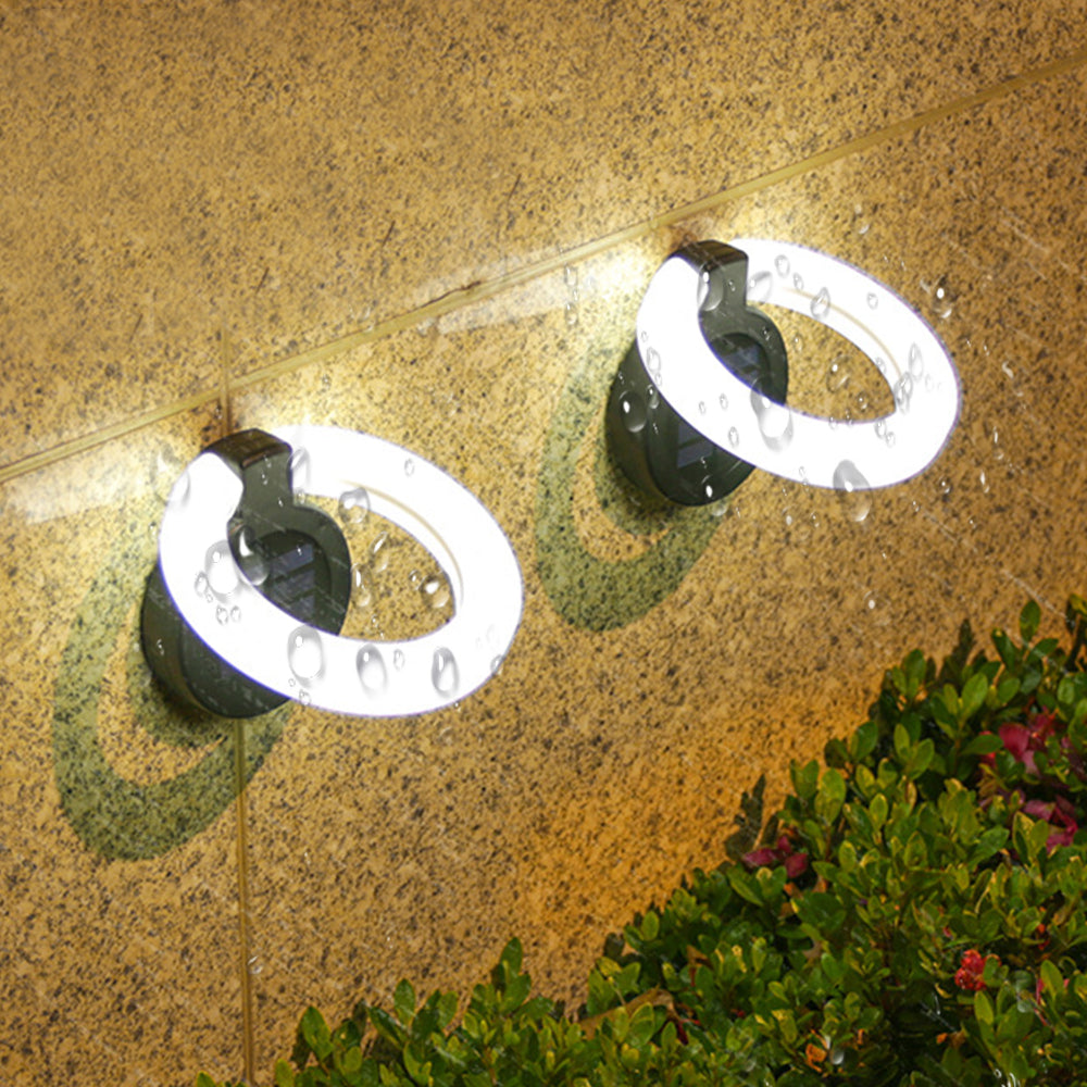 4Pcs 17LEDs Solar Power Ground Lights