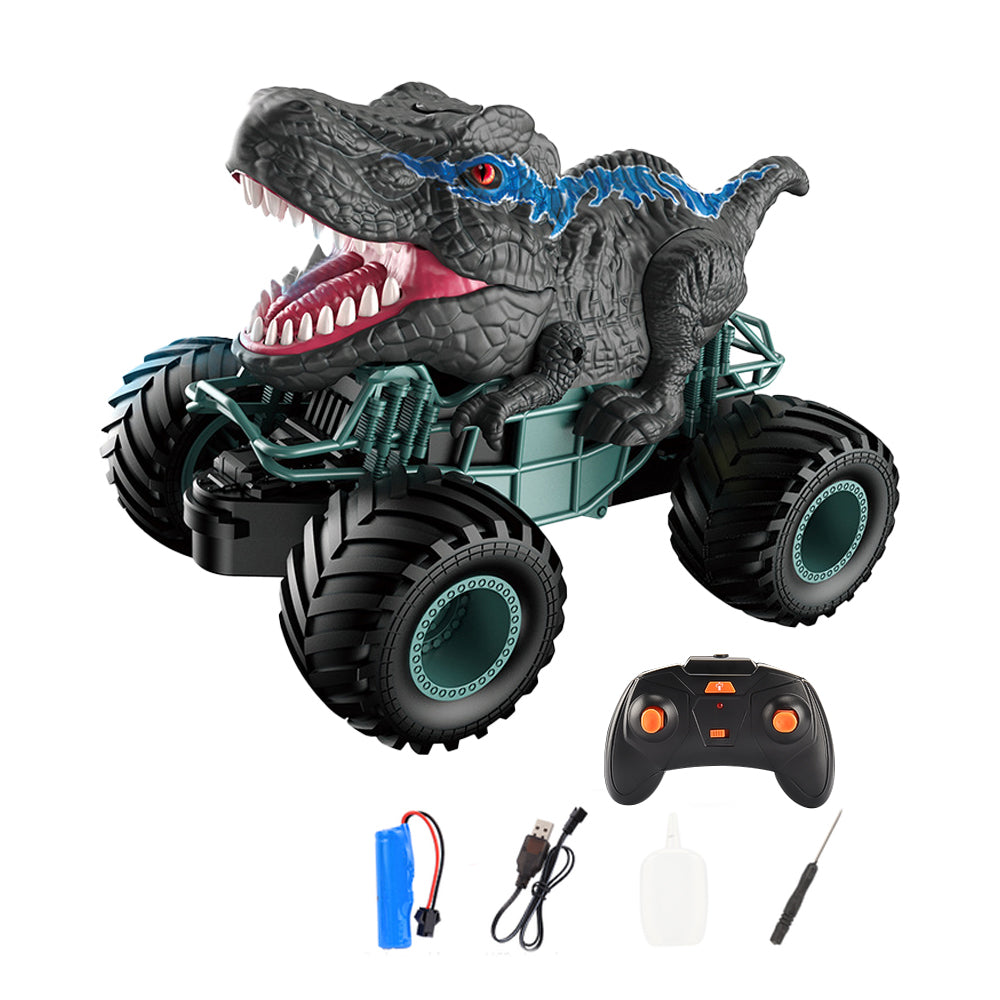 2.4GHz Dinosaur Toys RC Off Road Car with Spray Mist