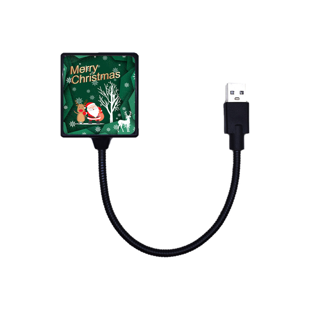 USB Car Roof Room Atmosphere Christmas Lamp LED Decoration Projector Night Light