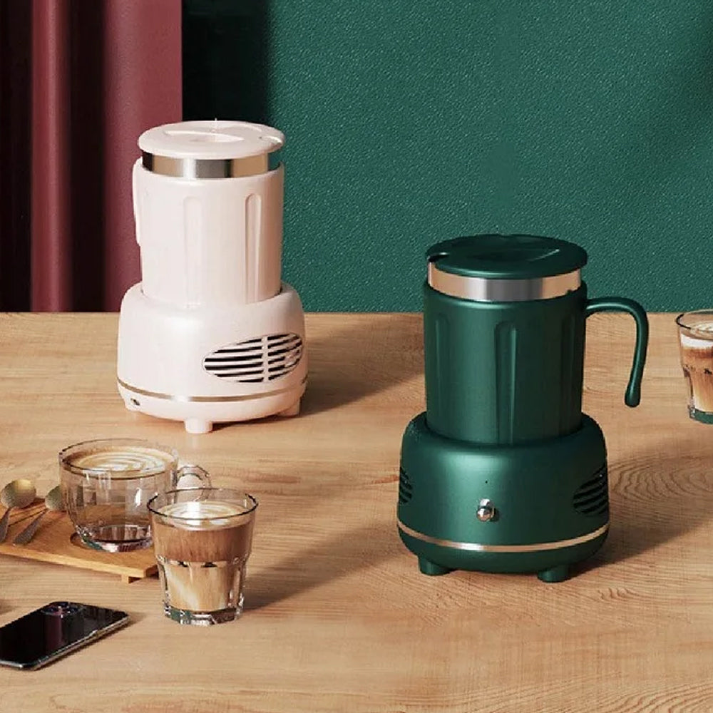 2-In-1 Electric Cup Warmer Mug Cooler Fast Cooling Heating Cup Holder