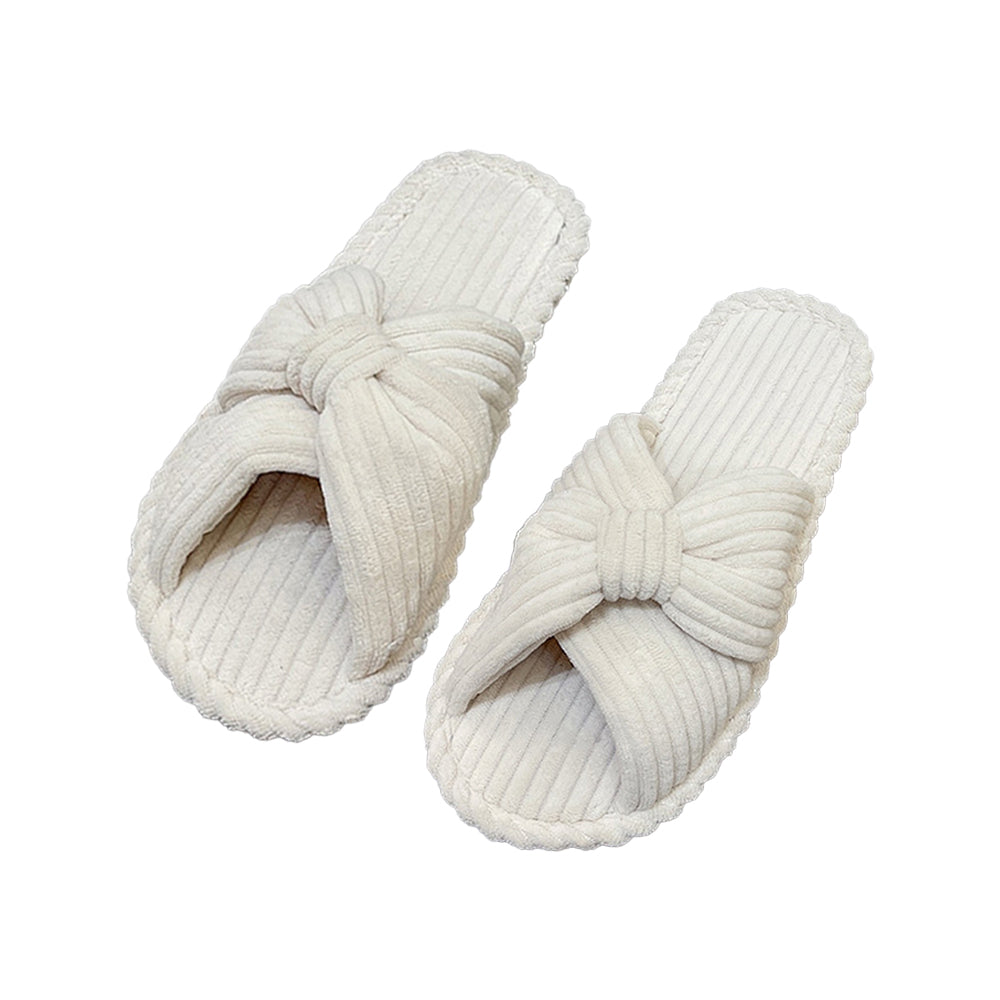 Women's Cross-strap Flat Slippers Breathable Open Toe Slippers