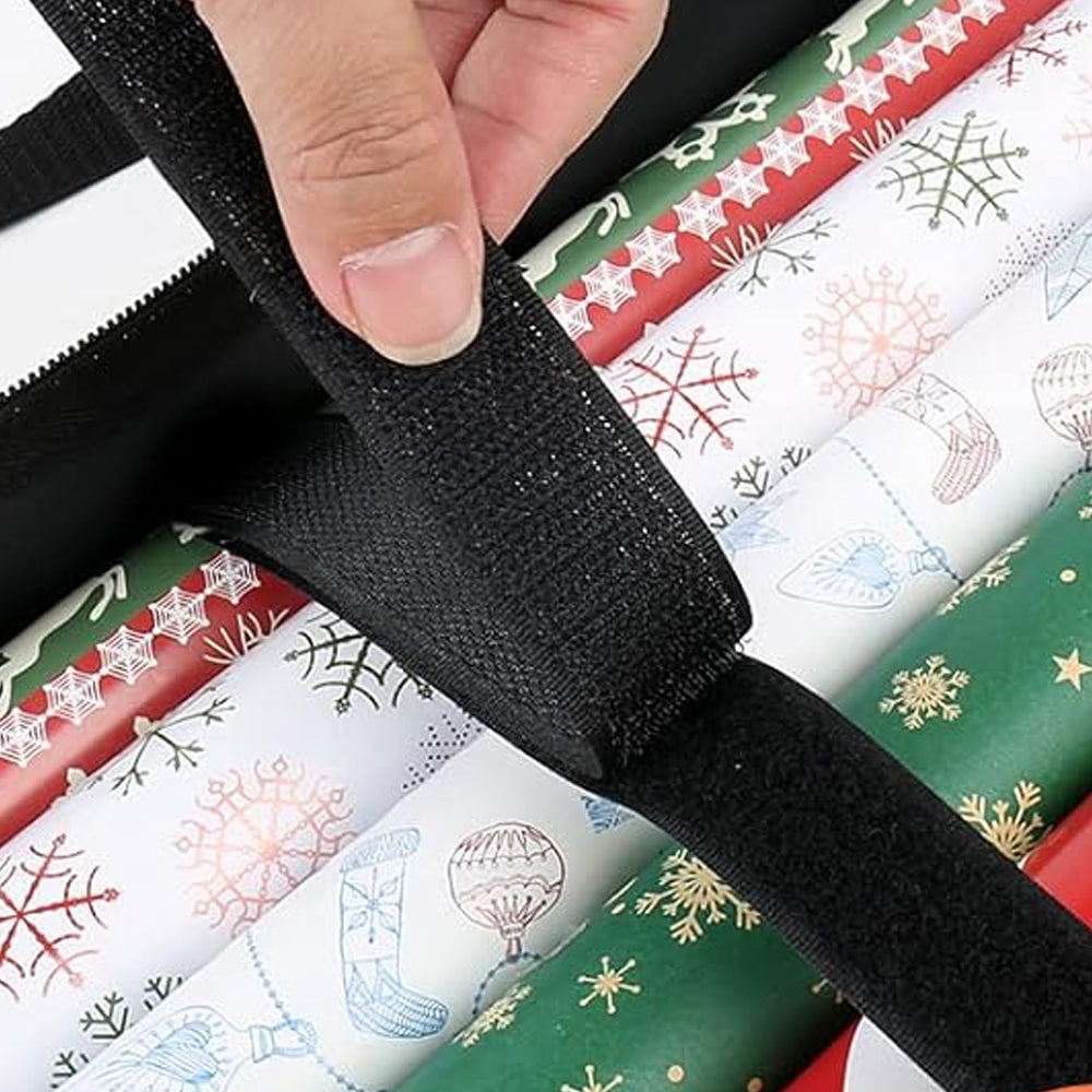 Wrapping Paper Storage Bag Oxford Cloth Christmas Bows Ribbons Organizer Underbed Storage Bag