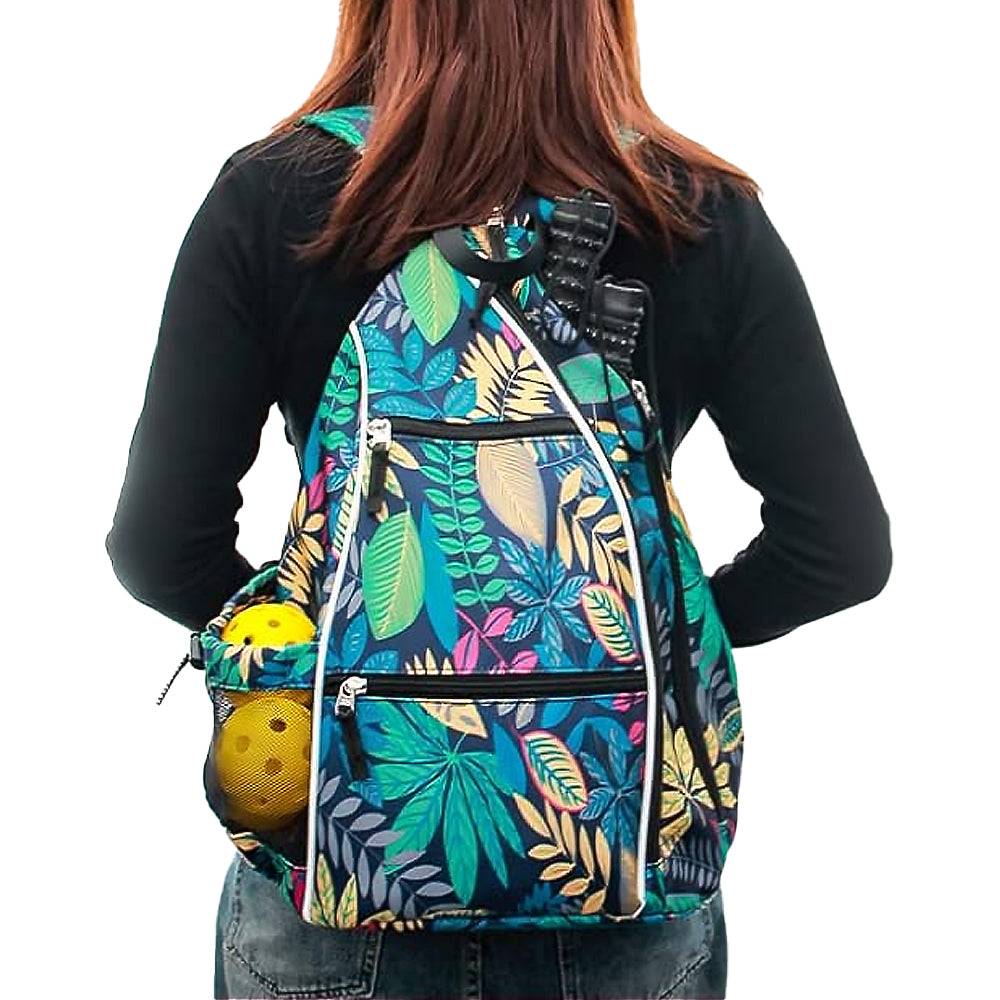 Pickleball Bag Pack Reversible Crossbody Sling Bag