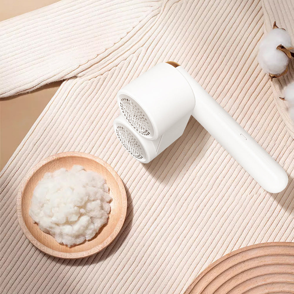 Rechargeable Double-Head Lint Remover with 4-Speeds