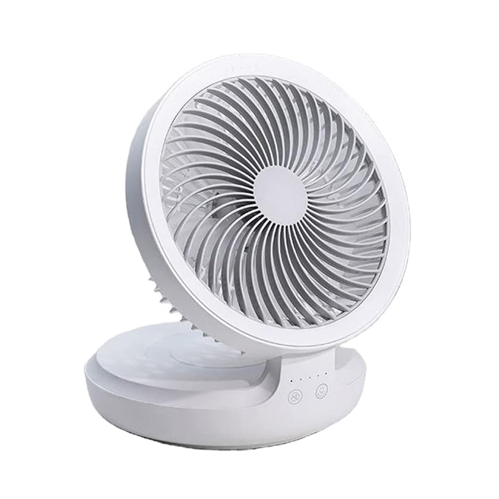 USB Foldable Desktop Fan with Hook