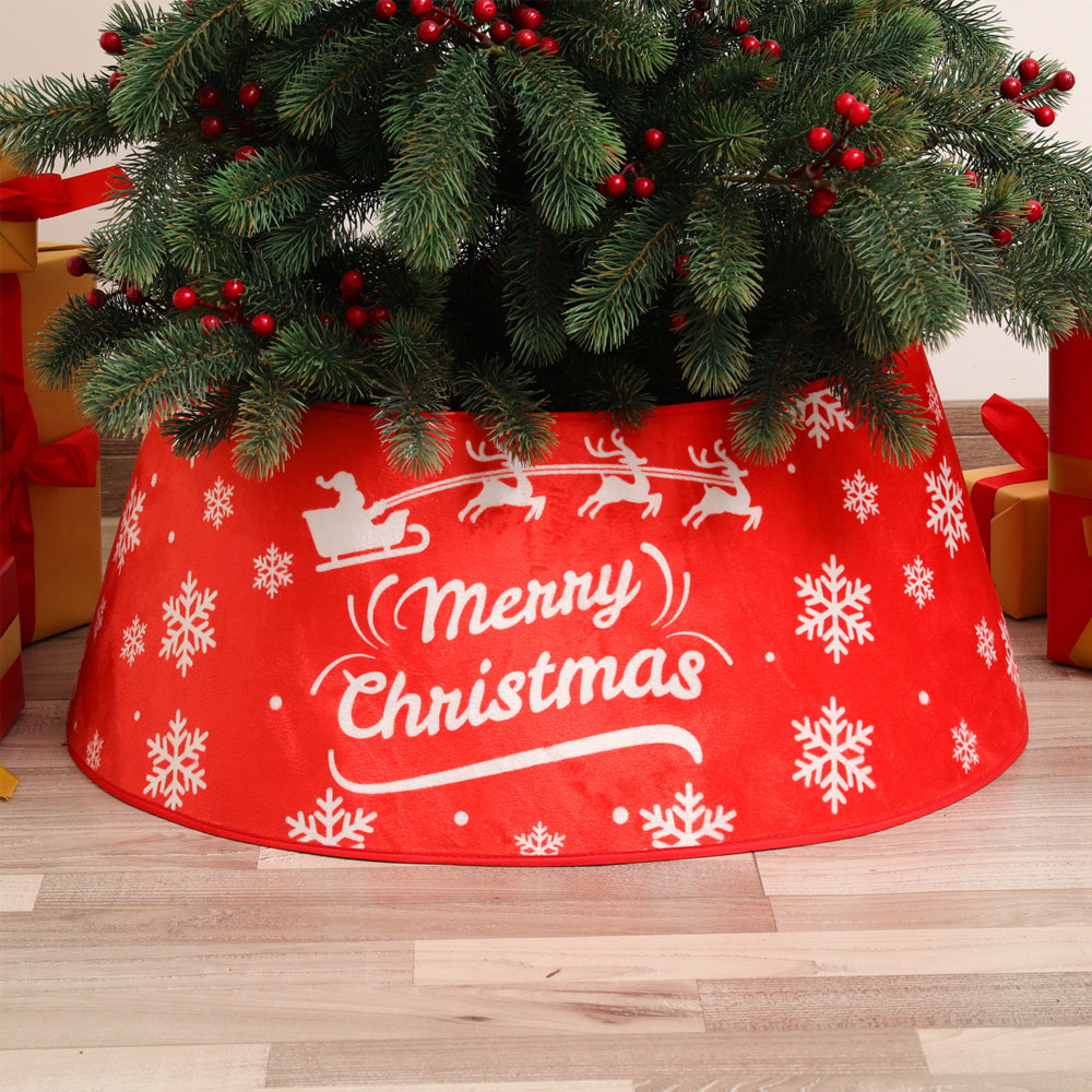 Christmas Tree Skirts-Merry Christmas