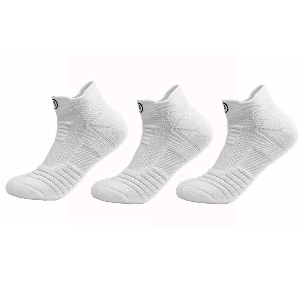 3Pairs Cotton Low-Cut Ankle Socks for Men