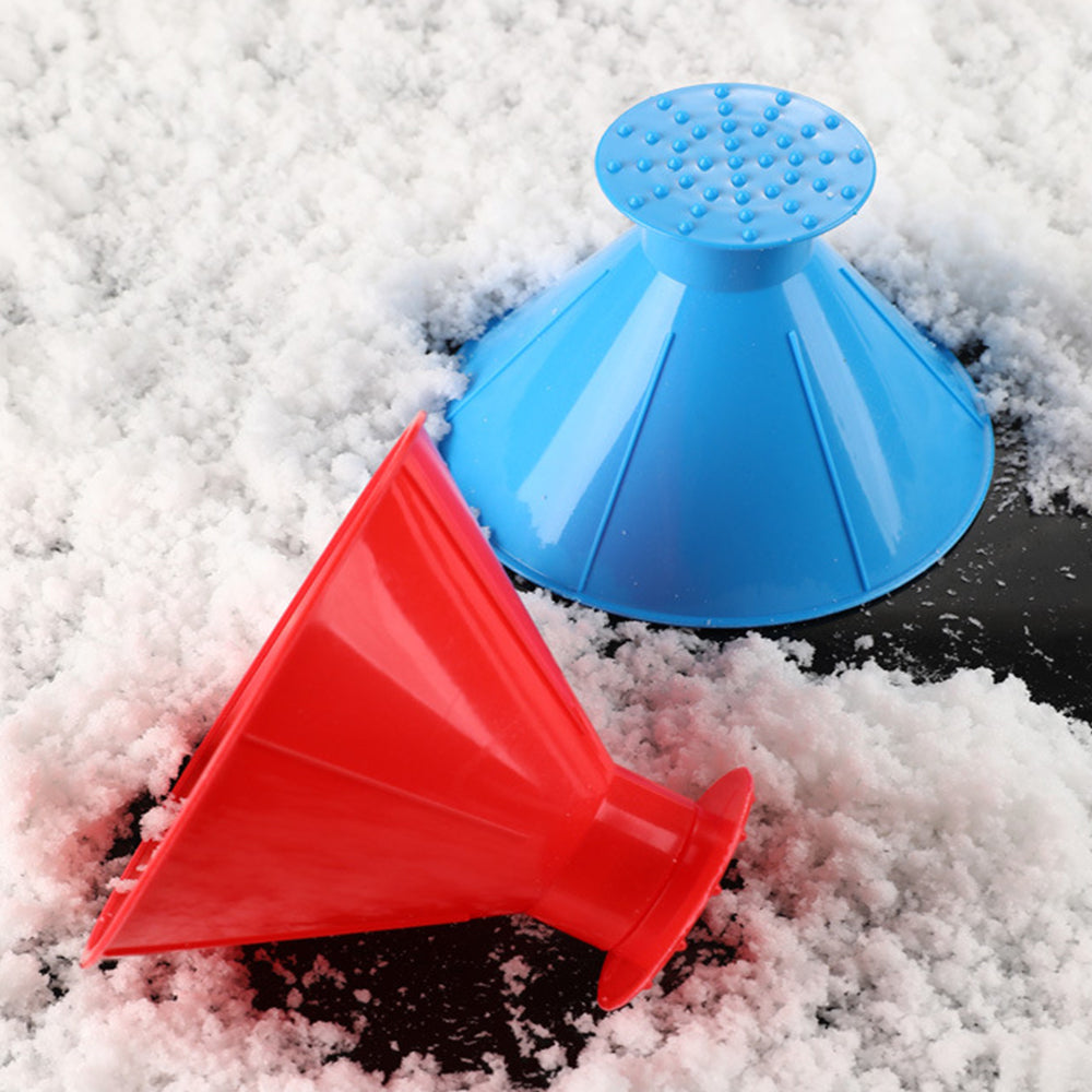 4Pcs Magical Car Ice Scraper for Car Windshield Colour Random