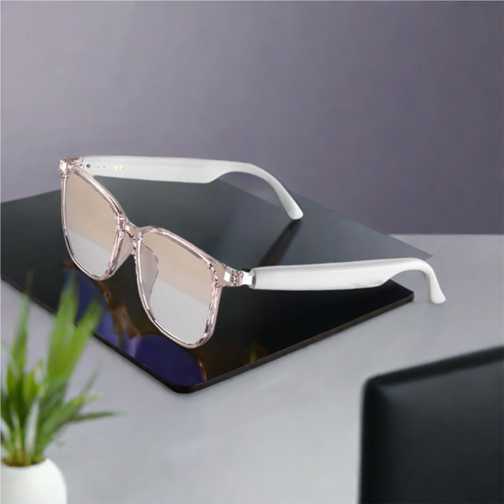 AI Smart Glasses Combine Language Translation Music Listening and Communication