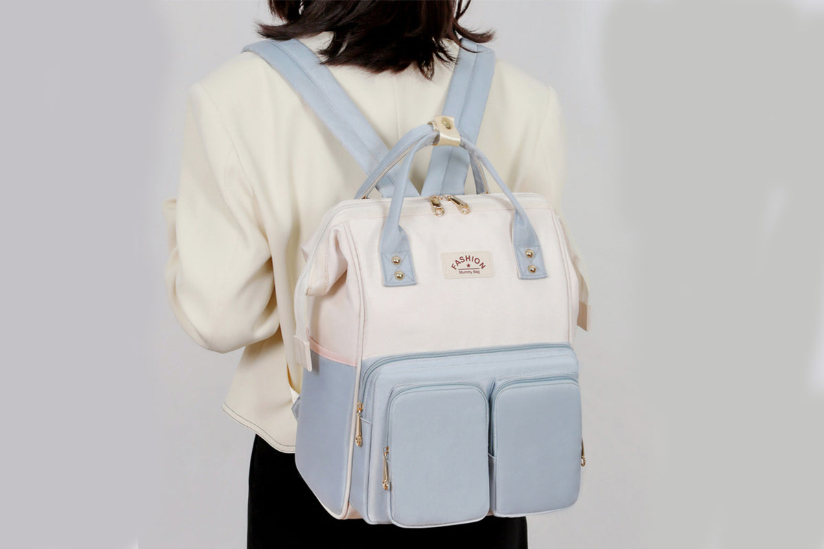 Water Repellent Large Diaper Bag Backpack Multifunction Maternity Travel Pack