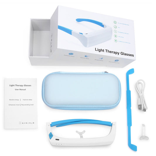 Wearable SAD Light Glasses Lamp for Sleep