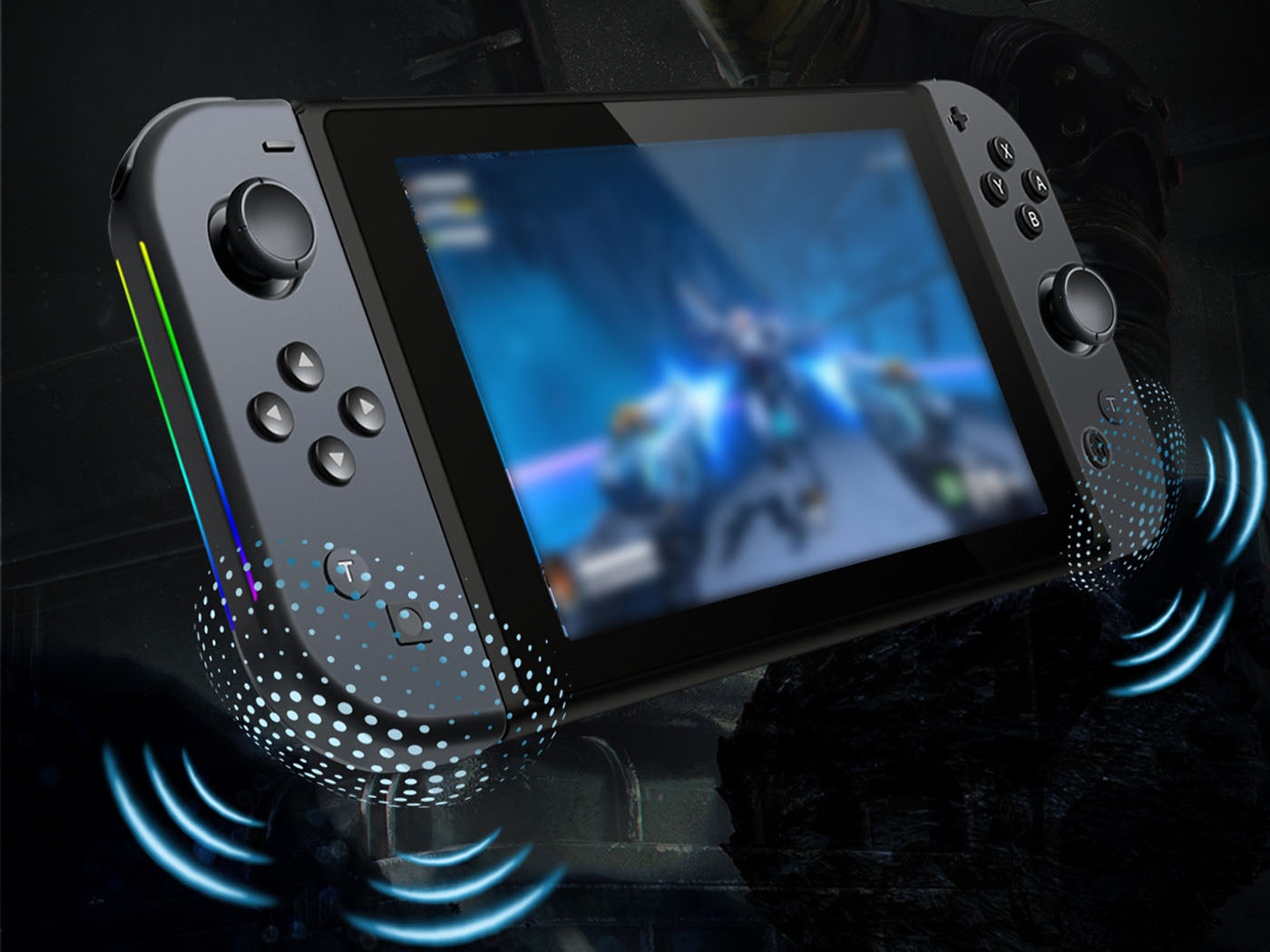 Split Wireless Gamepad Replacement Controllers for Nintendo Switch
