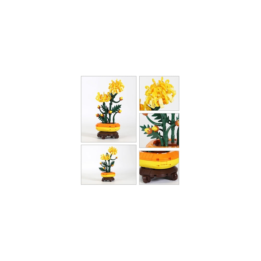 Flowers Building Blocks Set