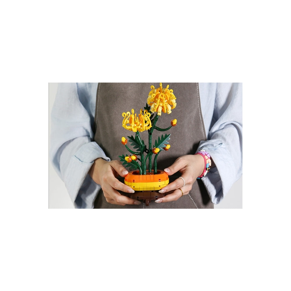 Flowers Building Blocks Set