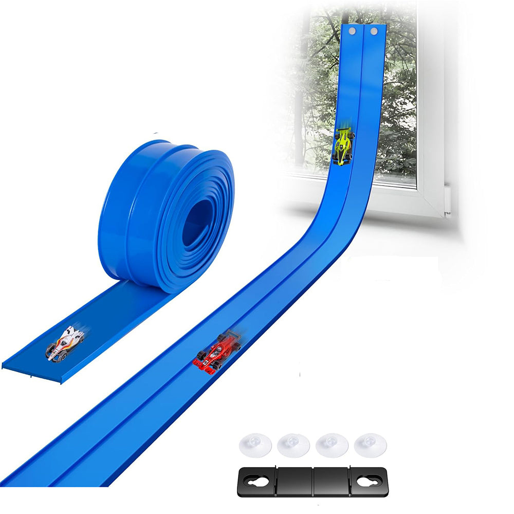 4.6 Meter DIY Flexible Car Track Racing Set for Indoor Outdoor Play