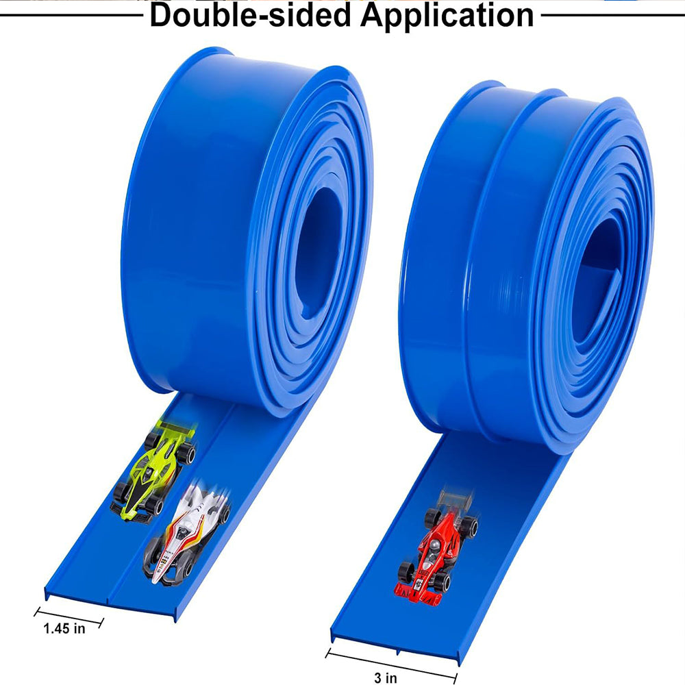 4.6 Meter DIY Flexible Car Track Racing Set for Indoor Outdoor Play