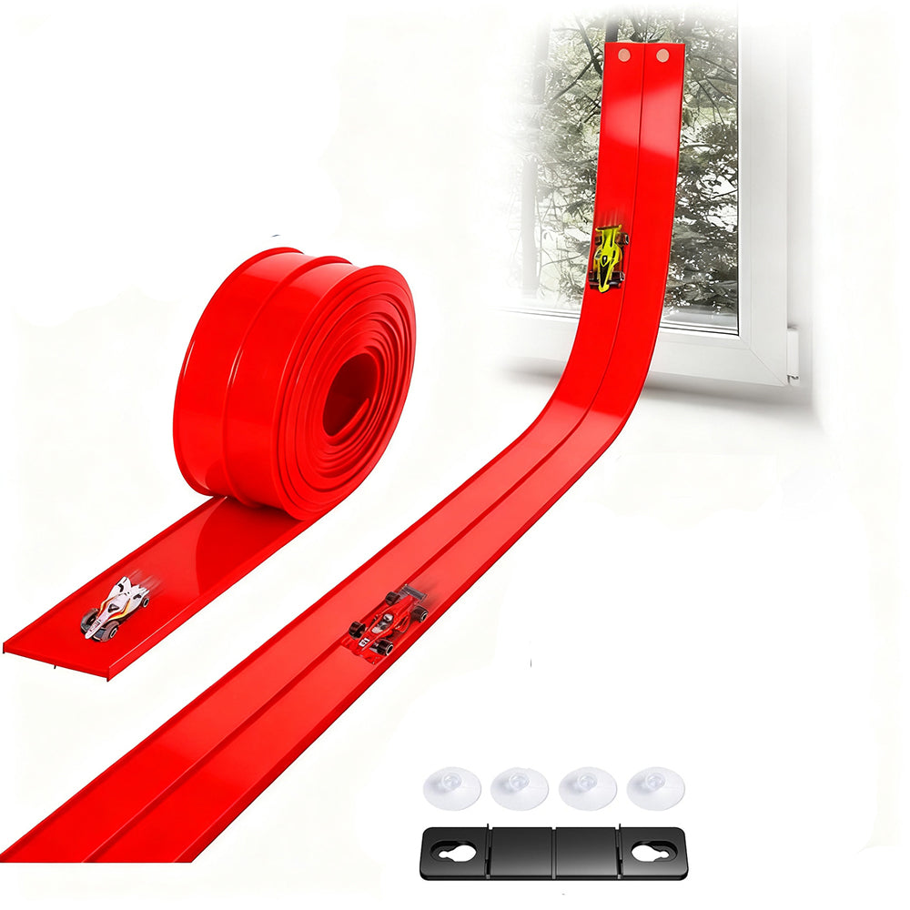 4.6 Meter DIY Flexible Car Track Racing Set for Indoor Outdoor Play
