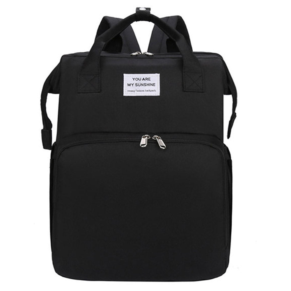Foldable Mommy Backpack with Bed