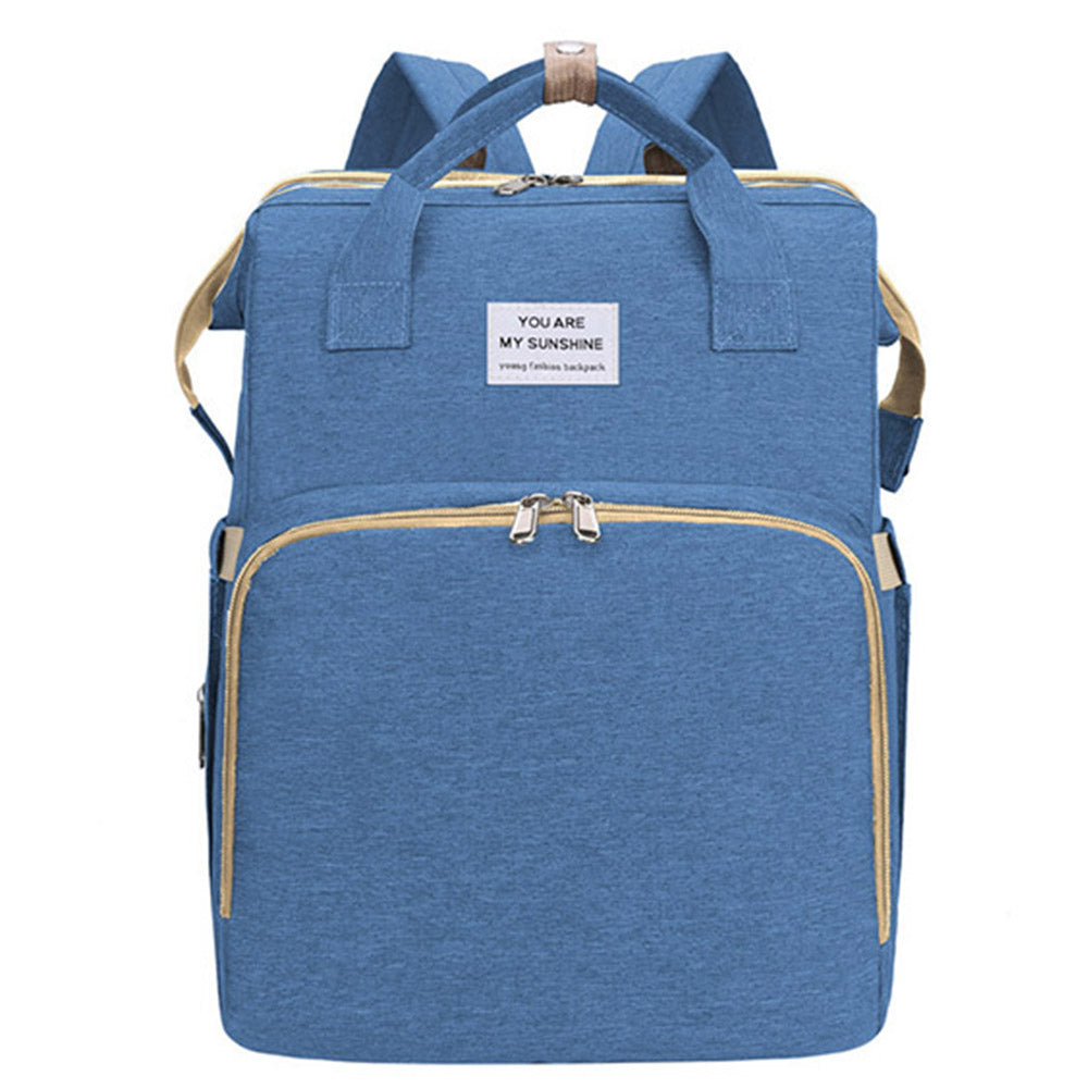 Foldable Mommy Backpack with Bed