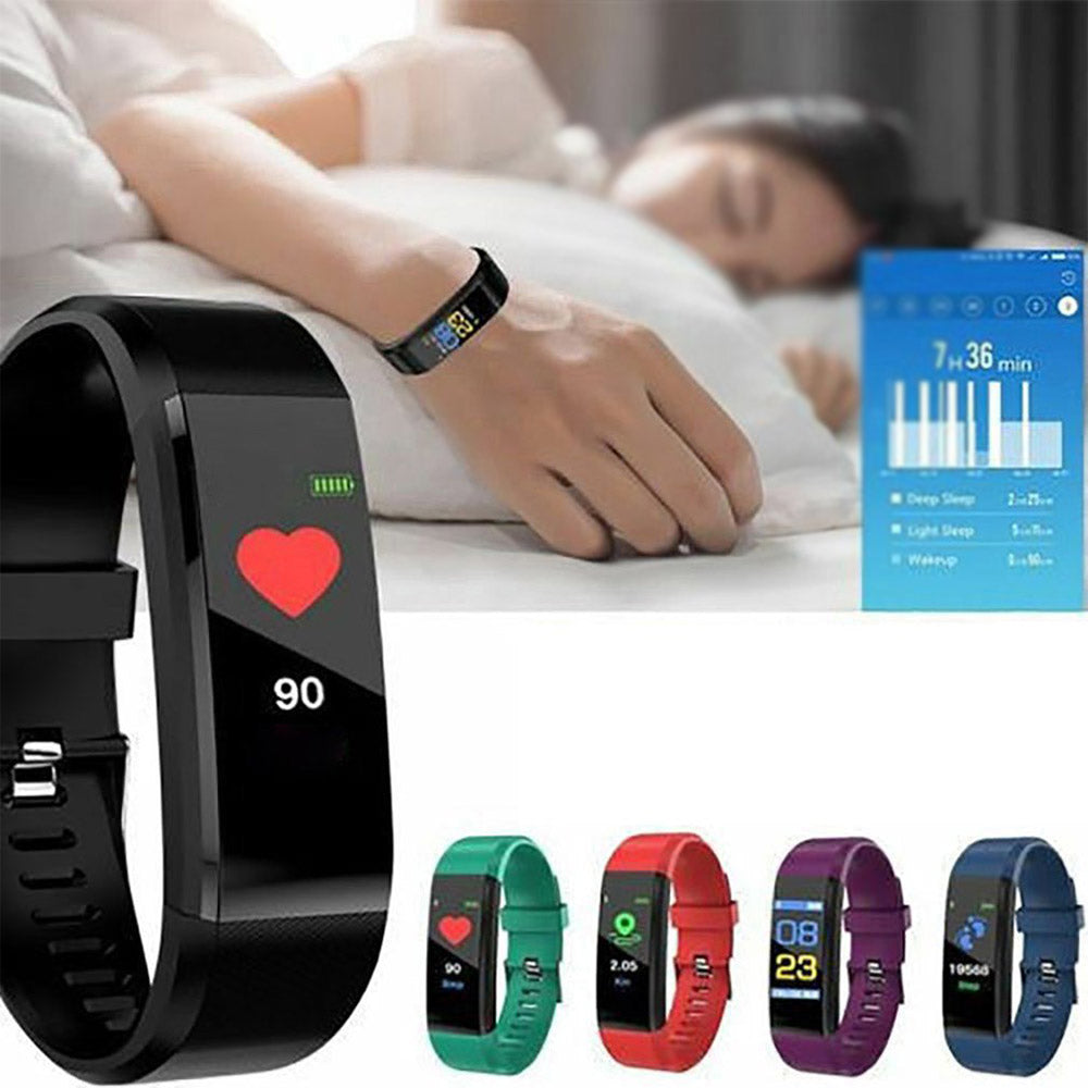 Waterproof Smart Sport Bluetooth Smart Touch Tracker Wristband