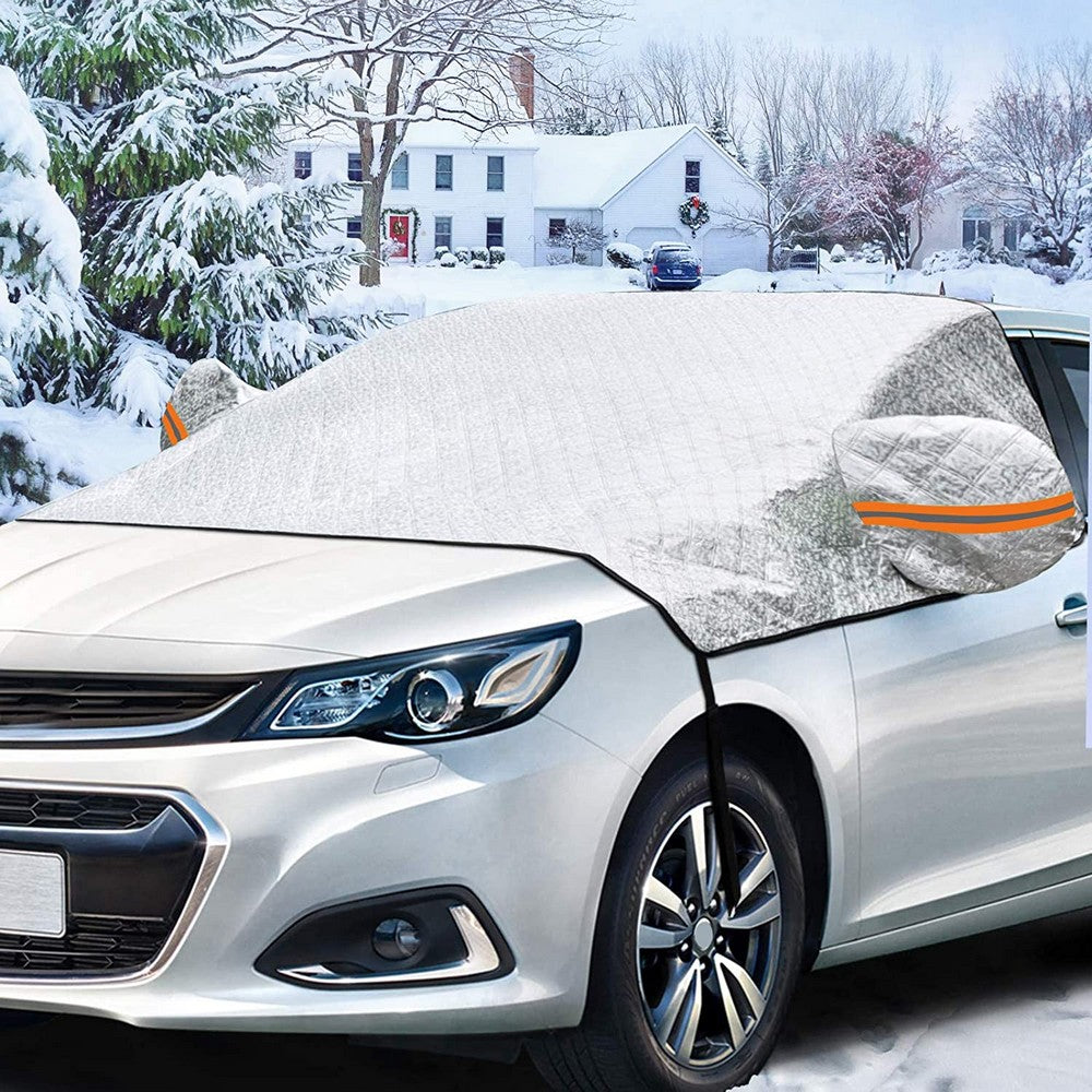 240 x 148CM Car Anti-Frost Windscreen Cover Sun Shade Shield Dust Snow Protector