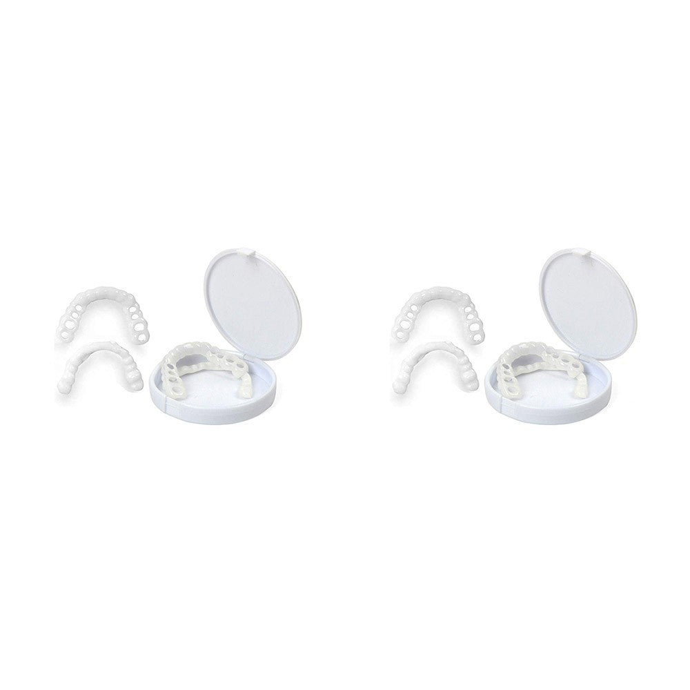 2 Pair of Smile Fake Teeth Veneer